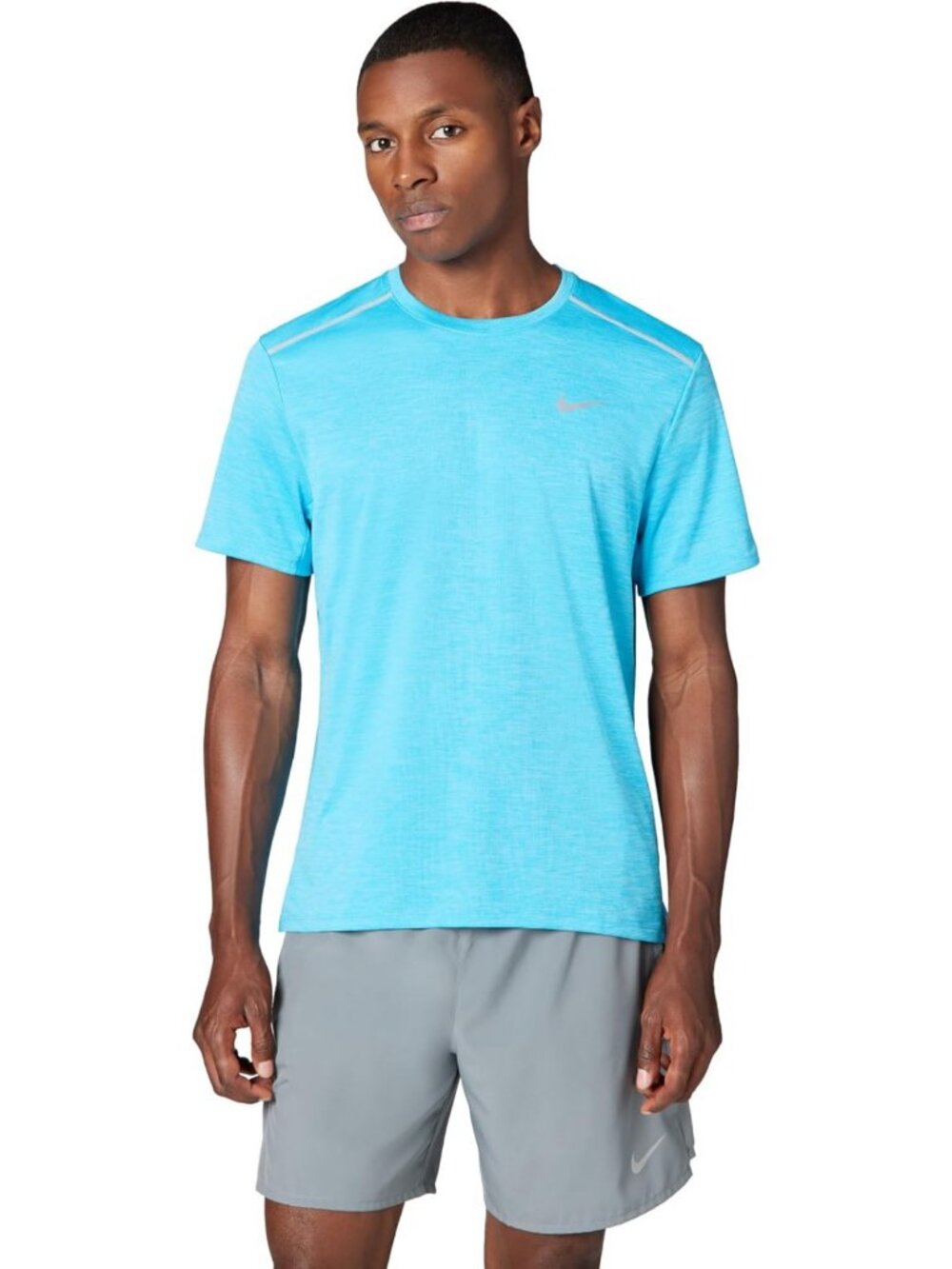 Men's Dri-Fit Short-Sleeve Running Top - Lightweight, Breathable Athletic Tee